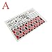 Waterproof Halloween Full Body Joker Stickers Decal Cosplay Party Temporary Tattoos, A+B+C+D