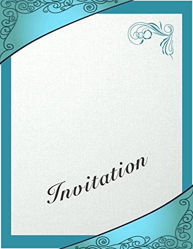 125 Bright Aqua Blue Color 65# Cover/Card Paper Sheets - 5 X 7 Inches Photo|Card|Frame Size - 65 lb/pound Light Weight Cardstock - Quality Smooth Paper Surface