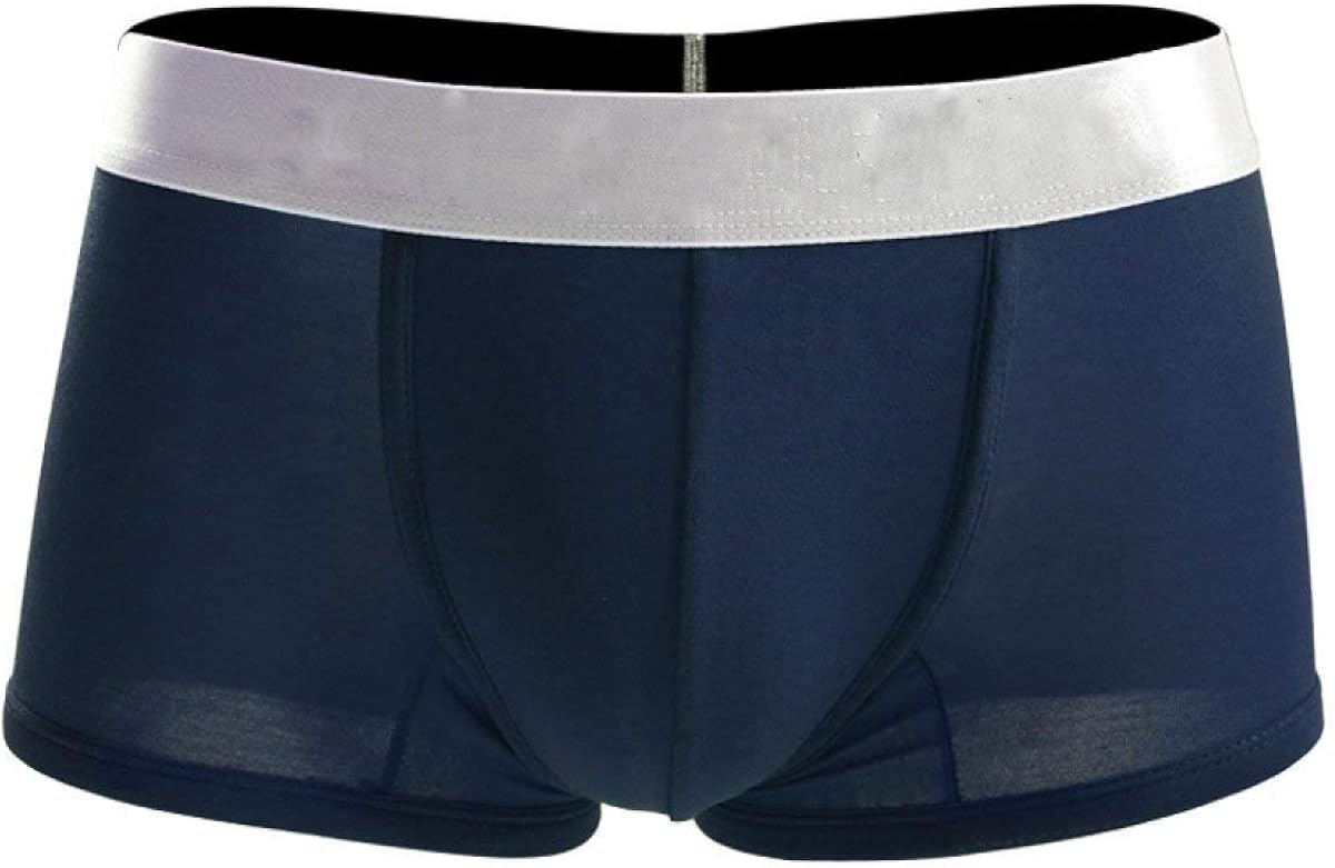 Boxer Shorts Men's Men's A Metal Underpants Elastic Trousers