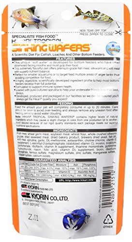 Hikari Sinking Wafers for Pets, 1.76-Ounce