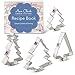 Christmas and Holiday Tree Cookie Cutters 4-Pc Set, Made in USA by Ann Clark