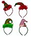 Christmas Headbands - Set of 4 Elves Party Hats Christmas Elf Headbands