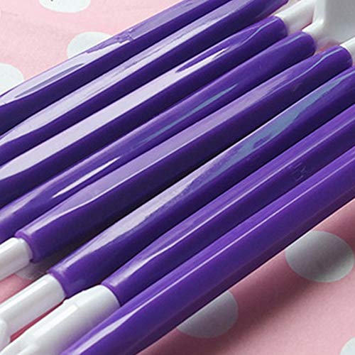 Water-chestnut Plastic Double-Ended Fondant Modeling Tools Sugar Shapers DIY Tool 8 Pcs