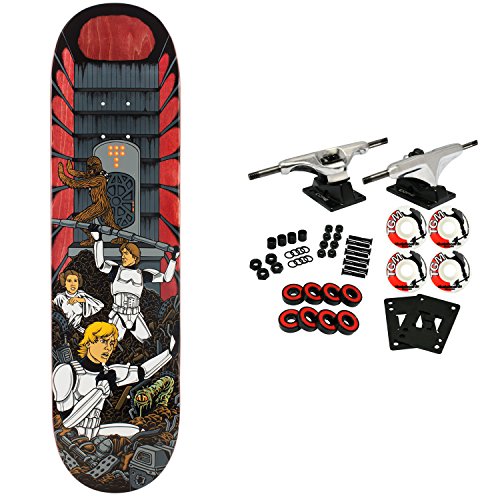 Santa Cruz Star Wars Skateboard Complete Trash Compactor 8.375"