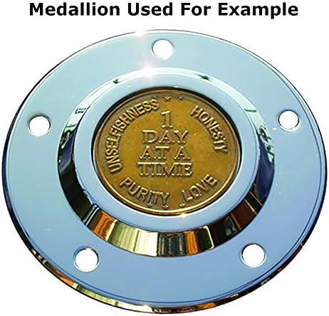MotorDog69 NA and AA Recovery Medallion Timing Cover Coin Mount