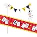 Talking Tables Magic Party Cake Topper Garland with Supports for a Birthday Party, Multicolor