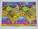 (2) 6 Shot Confetti Shooters (Gun) Each with 2 Refills