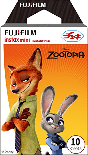 Fujifilm instax mini instant film (10 sheets, zootopia …