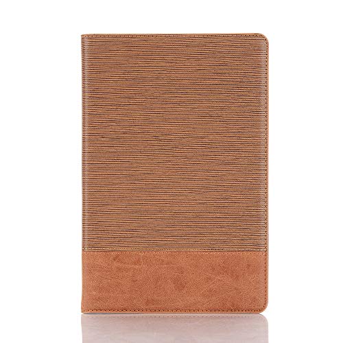 elecfan Flip Stand Case for Samsung Galaxy Tab S6 10.5" 2019, Business Cover Protective Case Smart Bumper with Card Holders for Samsung Galaxy Tab S6 10.5 Inch T860/T865/T867 - Light Brown
