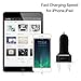 VEDFUN Fast Car Charger for Samsung Galaxy S6/S7/Edge,Note 4/5,HTC One A9/M8/M9,LG G4/V10,Droid Turbo 2,New Moto X, TurboDrive C210 USB Quick Charge 3.0 Charger