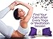 Zenik Scented Satin Eye Pillow, Lavender