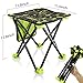 Small Folding Stool Portable, Mini Step Slacker Stool Camping Folding Chairs Outdoor, Lightwight Waterproof Collapsible Camp, Perfect for Fishing Traveling Hiking Beach Garden BBQ, Camouflage Green