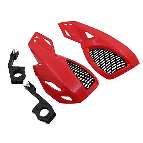 Oda 2 PCS Motorcycle Handguards Motorcycle Dirt Bike Scooter Handle Bar Hand Guards Brush Bar Protector for Motocross Supermoto Racing Dirt Bike ATV Green