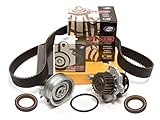 Evergreen TBK296CWP 98-05 Volkswagen Beetle Golf Jetta 2.0L SOHC Timing Belt Kit GMB Water Pump