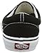 Vans 0EWZBLK Unisex Era Canvas Skate Shoes, Black, 9 M US Women / 7.5 M US Men                                                      