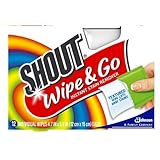 Shout Stain Remover Wipes-12 ct. (Pack of 3) by Shout