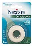 Nexcare Durable Cloth First Aid Tape Roll, 1-Inch x 10 Yard
