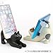 Cream Cat with Brown Ear Patch Smartphone Stand
