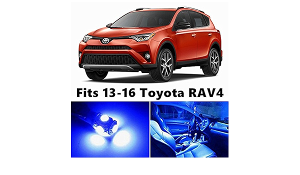 10 x Premium Azul LED Luces Interior Kit de paquete para 2013 ...
