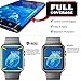 [6 Pack] KlearKare Invisible Screen Shield Protector for Moto 360 V2 2nd Generation (46MM Only) Smart Watch | (HD) Clear | Self Healing Nano Technology | Bubble Free