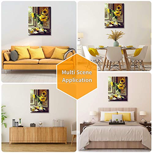 Toudorp Malen nach Zahlen, DIY Ölgemälde-Kit für Kinder Anfänger, 16 x 20 Zoll vorgedruckte Leinwand mit Pinseln und… – Bild 8