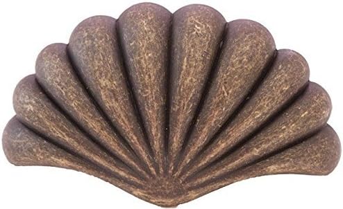 Catalina Clam Shell 3" Center Cup/Bin Pull Finish: Natural Pewter