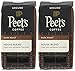 Peet's Coffee House Blend, Dark Roast Ground Coffee, 12 Ounce Bag (Pack of 2) Packaging May Vary Bright, Lively, and Balanced Dark Roast Blend of Latin American Coffees, Deep Roasted, Hint of Spice