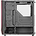 SilverStone Technology ATX Gaming Computer Case - Black with Red LED (RL05BR-W)