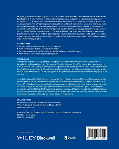 Recognizing and Correcting Developing Malocclusions: A Problem-Oriented Approach to Orthodontics