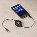 ReTrak Retractable 3.5mm Audio Cable, Black (ETCABLE3535), 5- Feet, Old Black