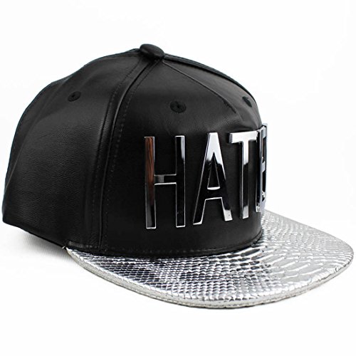 Buy Hater Silver Snakeskin Strapback 