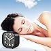Chelvee Alarm Clock, 2¡± Quartz Analog Travel Alarm Clock with Night Light, Ultra Small, Silent with No Ticking