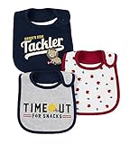 Carter's Just One You Baby Boys' 3 Pack Bibs Cotton Lion