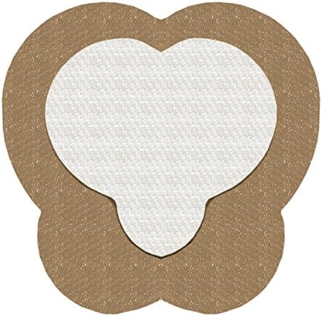 Areza Medical Sacral Silicone Superabsorbent Foam Dressing 9.2" X 9.2" Box of 5
