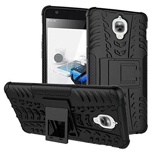 CEDO® for OnePlus 3 / Oneplus 3T / One Plus 3/1 + 3 T Edge to Edge Full Screen Hard Armor Hybrid Bumper Kickstand Back C
