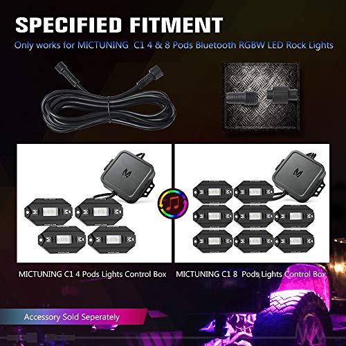 2 MICTUNING+10FT+Extension+Cable+Lights