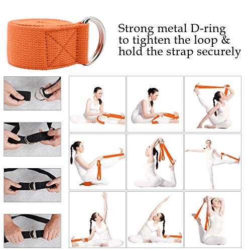SONSYON-Yoga-Blocks-and-Strap-Fitness-Bands-Resistance-and-High-Density-Foam-Yoga-Brick-Set
