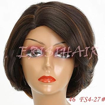 Amazon Com Black Color Short Pixie Cut Style Wigs For