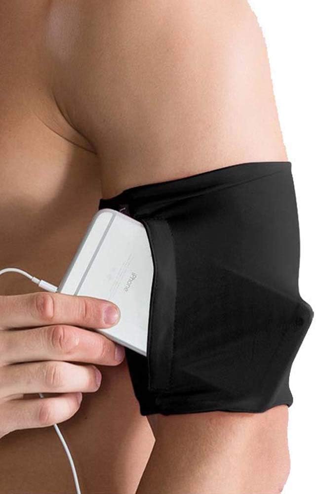 iFunLong Cell Phone Armband Sleeve Running Sports Arm Band Strap Holder Pouch Case for Exercise Workout Fits iPhone 11 pro MAX X XR XS 8 7 6 6S Samsung Galaxy S10 S9 S8 S7 S6 A8