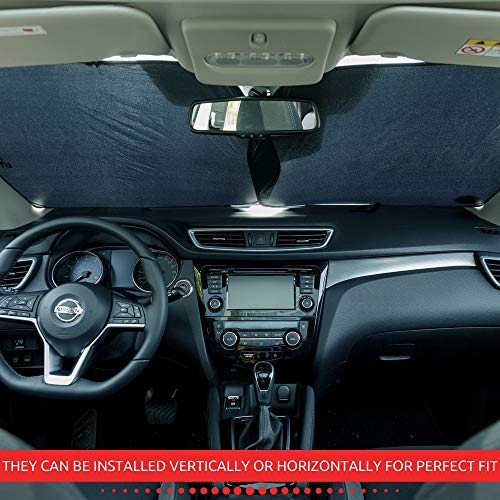 5 Shinematix+2+Piece+Windshield+Sun+Shade