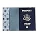 Fashion passport covers luxury stylish travel ID holder eco leather for women