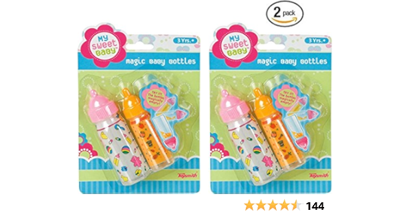 pretend baby bottles