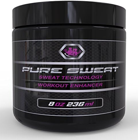 Pure Sweat All Natural Sweat Enhancer With Coconut Oil - Used for Weight Loss and Stretch Marks. Sweat Workout Enhancer