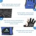 Palmyth Neoprene Fishing Gloves for Men and Women 2 Cut Fingers Flexible Great for Photography Fly Fishing Ice Fishing Running Touchscreen Texting Shooting Hiking Jogging Trekking Cycling Walking