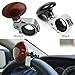 MeiBoAll Brown Hickory Car Auto Steering Wheel Suicide Spinner Handle Knob Booster