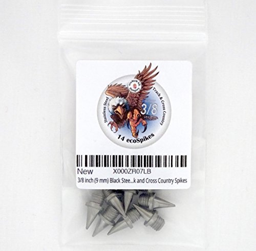 3/8 inch (9mm) Stainless Steel Track and Cross Country Spikes