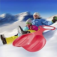 Wemaker Snow Sled Board, Snow Sled Kids Sledge Tobbogan Winter Outdoor Sport Skiing Board for Toddlers