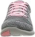 Skechers Sport Women's Flex Appeal 2.0 Fashion Sneaker, Charcoal/Coral Knit, 9.5 M US