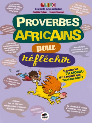 Proverbes africains - pour réfléchir by (Hardcover)