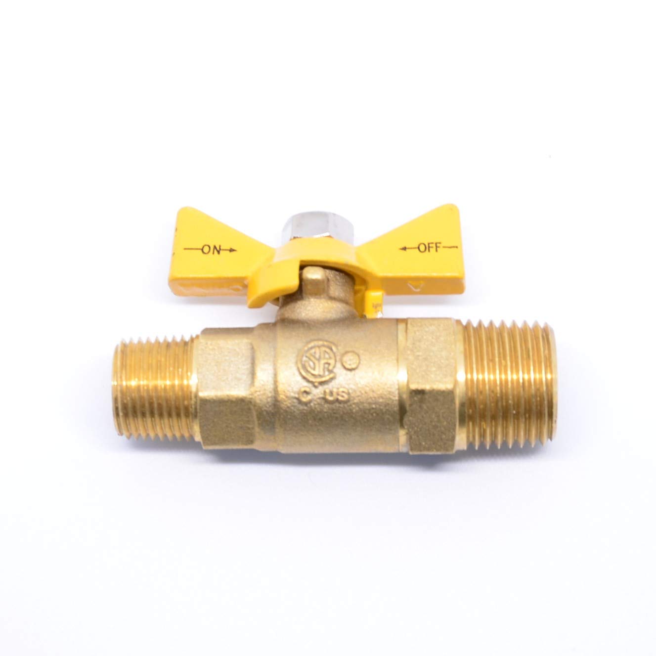 Fuel Oil Tank Utiility Ball Valve 1/2 Male NPT x 3/8 Male NPT Amazon